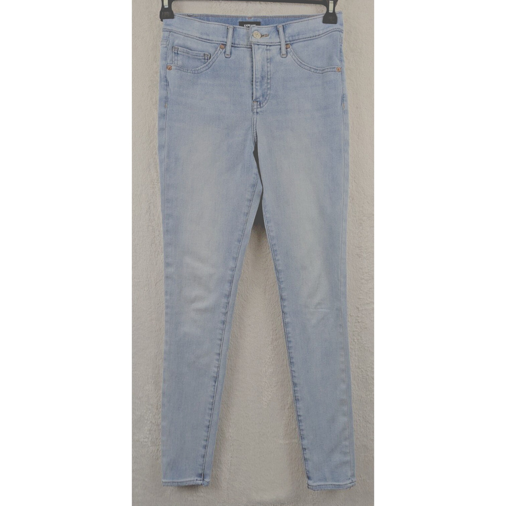 Express Light Blue Skinny Jeans